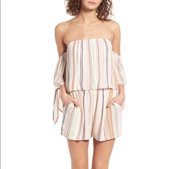 bp Other - Nordstrom BP Striped Romper 🌼